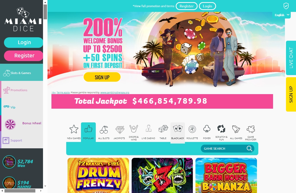 Miami Dice Casino
